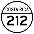 National Secondary Route 212 shield}}