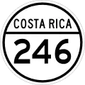 National Secondary Route 246 shield}}