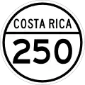 National Secondary Route 250 shield}}