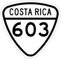 National Tertiary Route 603 shield}}