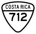 National Tertiary Route 712 shield}}