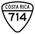 National Tertiary Route 714 shield}}