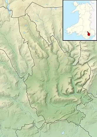 Pen-y-fan Pond is located in Caerphilly