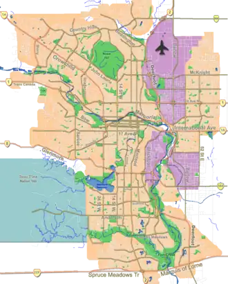 Downtown Calgary is located in Calgary