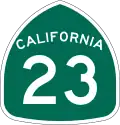 State Route 23 marker