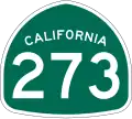 State Route 273 marker