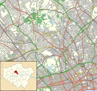 Elizabeth Garrett Anderson and Obstetric Hospital is located in London Borough of Camden