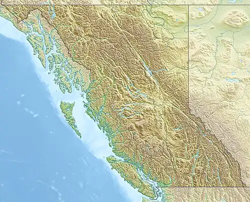 Mount Niobe is located in British Columbia