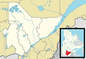 Île d'Orléans is located in Central Quebec