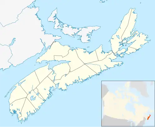 Hodson, Nova Scotia is located in Nova Scotia