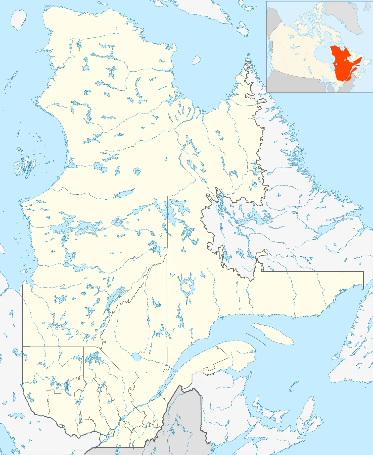 Baie-d'Hudson is located in Quebec