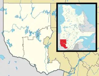 Shawville is located in Western Quebec