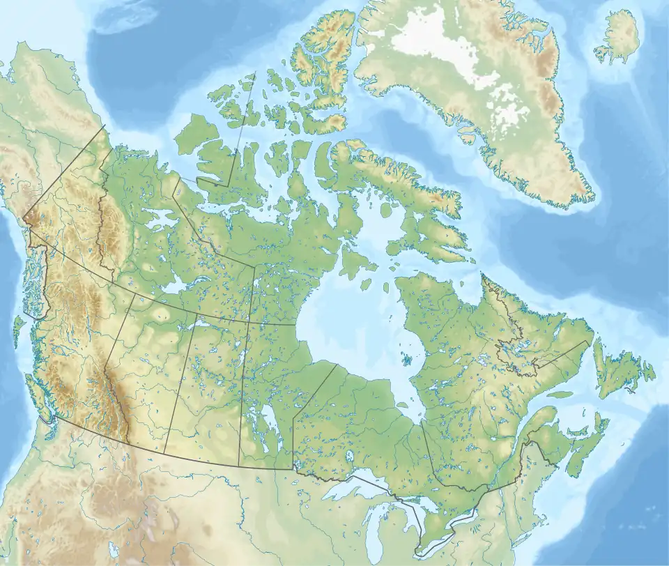 Skogan Peak is located in Canada