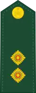 Lieutenant French: Lieutenant (Canadian Army)[21]