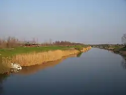 Canal Danube-Tisa-Danube near the village of Rumenka, close to Novi Sad