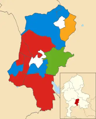 2018 results map