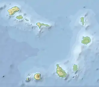 Ilhéu de Baluarte is located in Cape Verde