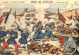 Capture of Lạng Sơn fortrest.