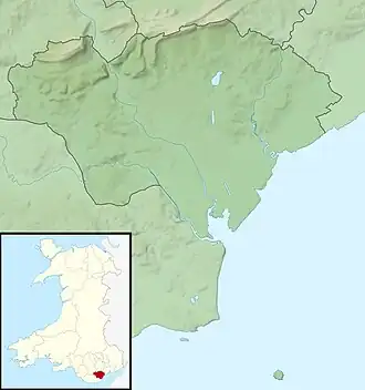 Wenallt Camp is located in Cardiff