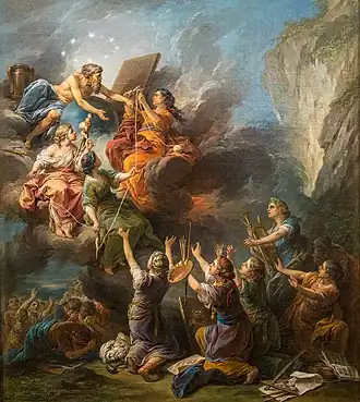 The Arts in Supplication by Charles André van Loo
