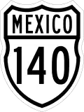 Federal Highway 140 shield