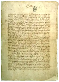 Letter of Pero Vaz de Caminha, 16th century