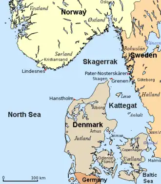Map of waters