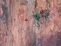 Buraco das Araras craggy walls, detail