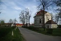 Centre with Church of Saint John of Nepomuk