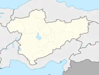 Çelebi District is located in Turkey Central Anatolia