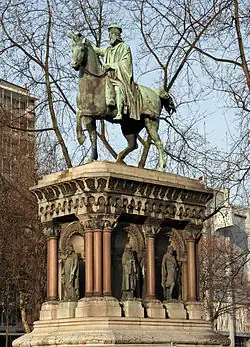 Statue of Charlemagne in Liège