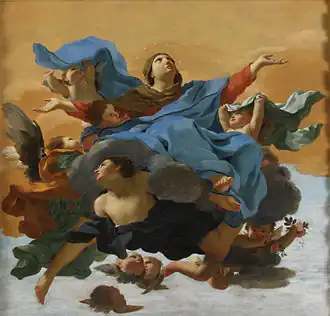 The Assumption of the Virgin (1630) by Charles Mellin