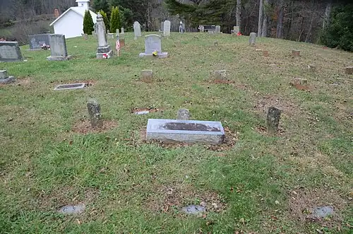 The grave of Charles Silver