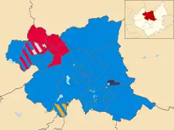 2011 results map