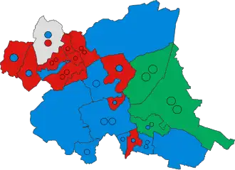 2023 results map