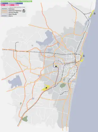 Moore Market Complex is located in Chennai