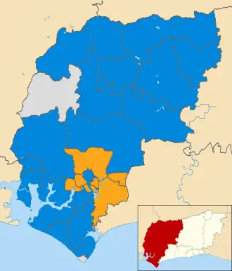 2007 results map