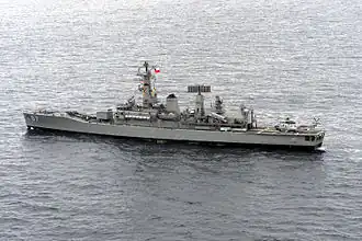 In March 2008, the Almirante Lynch and sister ship Almirante Condell&nbsp;(PFG-06) were sold to Ecuador. The former Almirante Lynch is in active service under the name BAE Morán Valverde.