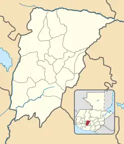 Acatenango is located in Chimaltenango Department