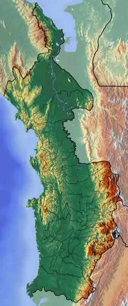 Caribbean terrane is located in Chocó Department