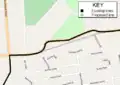 Buxton's short cut: A direct line through Burwood Park.