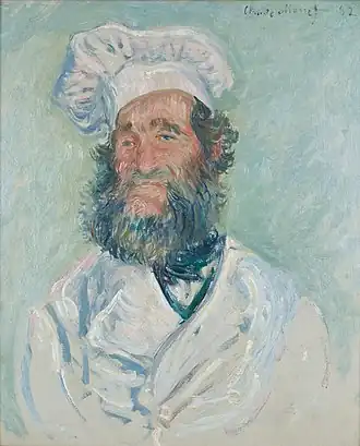 Claude Monet, Portrait of Père Paul, 1882