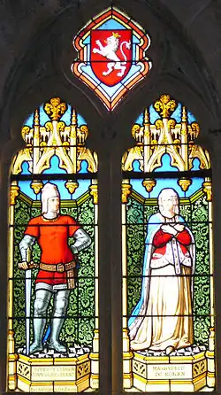 Marguerite de Rohan (v. 1330–1406) and her husband the Constable of Clisson