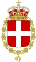 Arms as of King Victor Emmanuel II