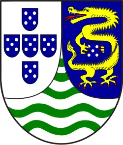 Lesser coat of arms of Macau (1935–1999)