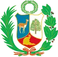 Coat of arms of Peruvian resistance movement in the War of the Pacific