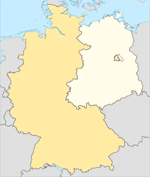 Northern Army Group (1989) order of battle is located in Cold War Germany
