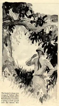 Illustration by Wilmot Emerton Heitland in the January 19, 1924 issue of Collier's.