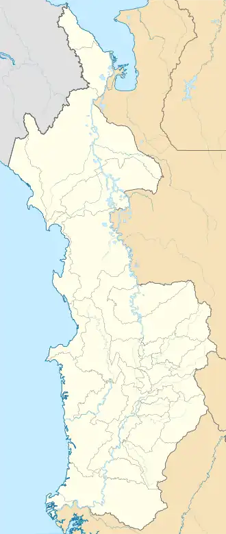 Titumate is located in Chocó Department