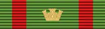 Commendatore dell'ordine al merito della Repubblica italiana - ribbon for ordinary uniform